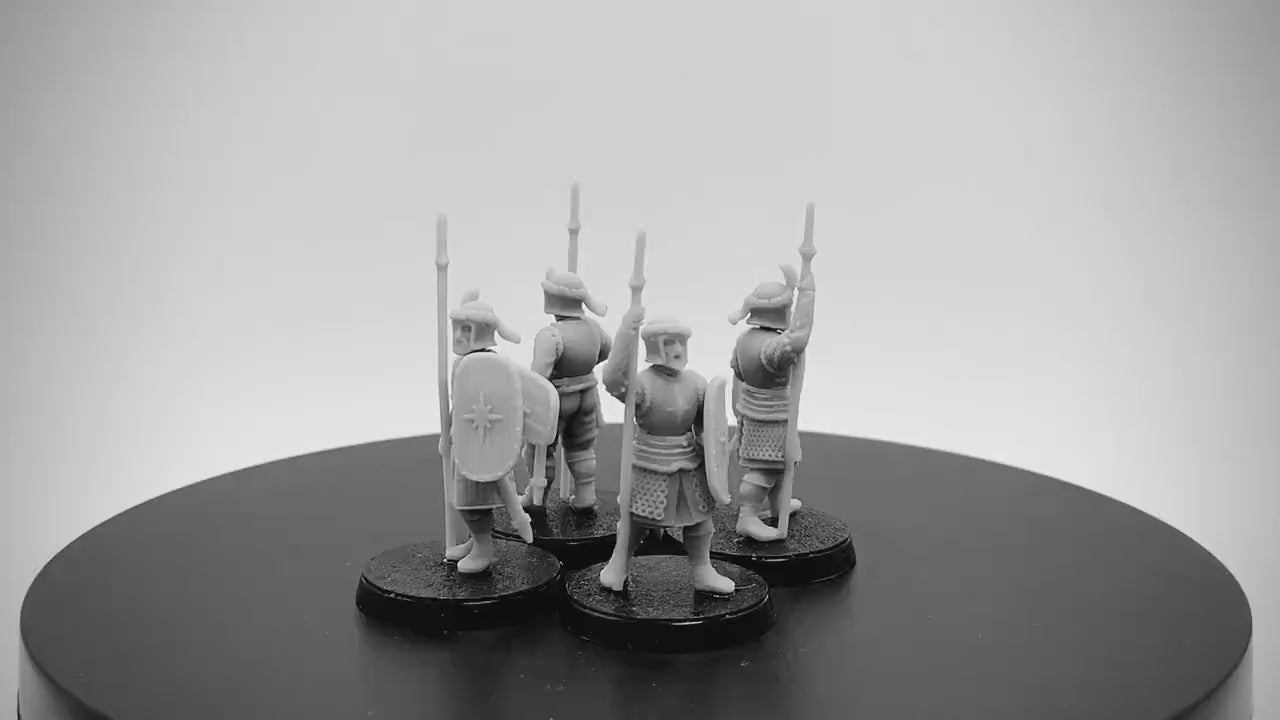 Northern Kingdom Armored Warriors at Rest