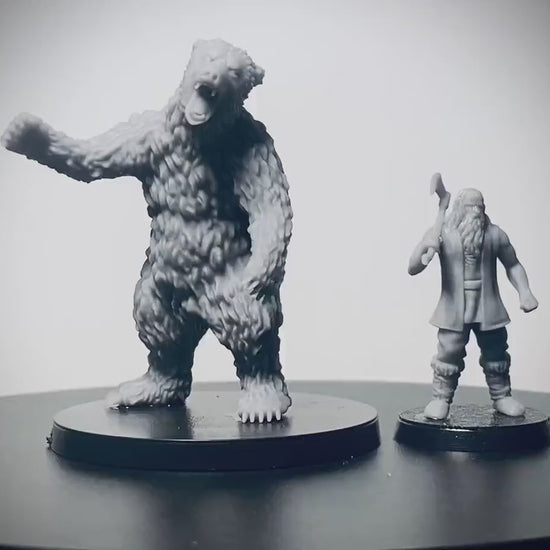 Woodsmen and Bear