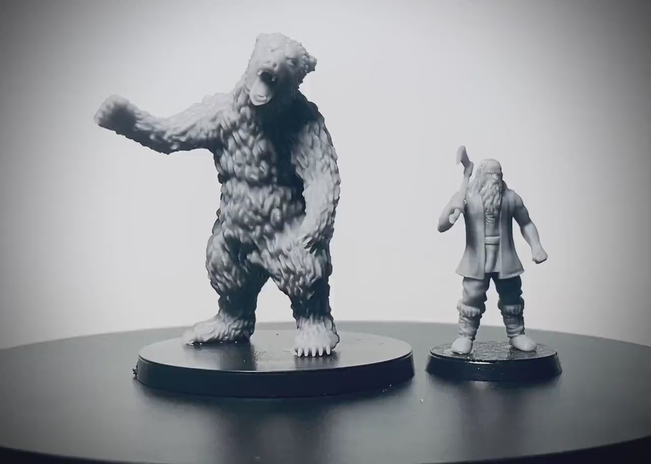 Woodsmen and Bear