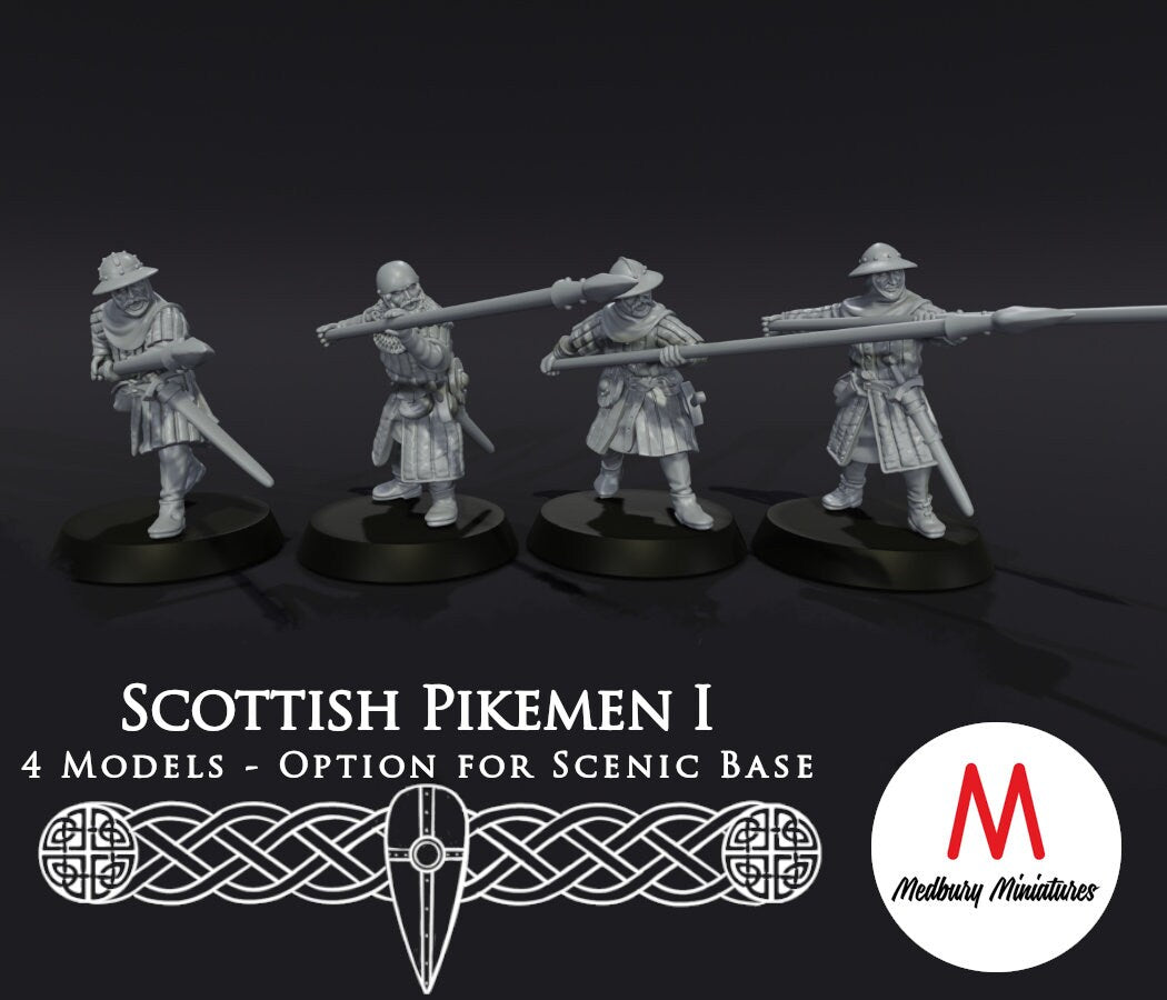 Scottish Pikemen Set I