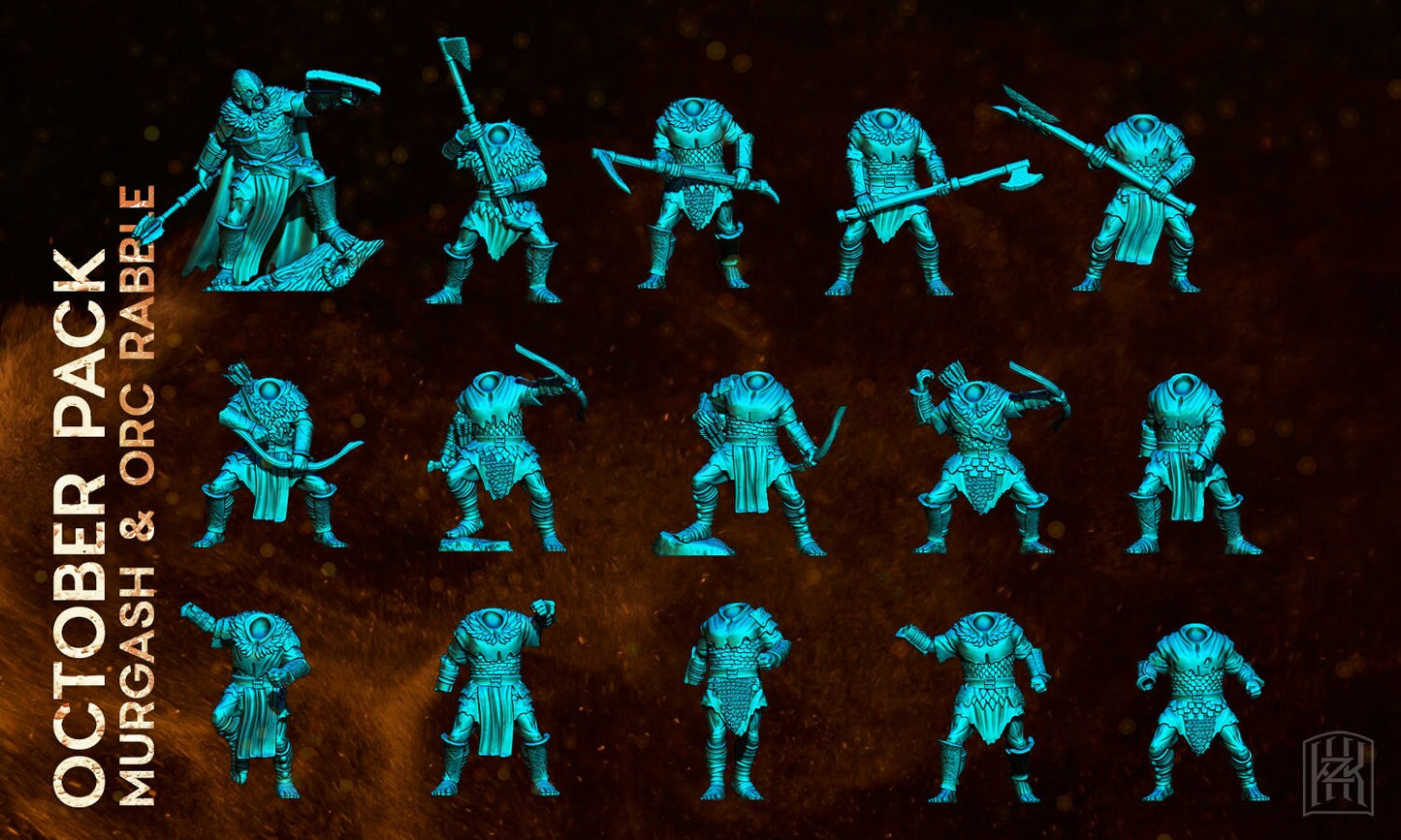 Dark Forest Orc Warband