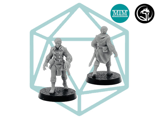 Novice Swashbuckler | Tabletop RPG Miniature | D&D | Roleplaying