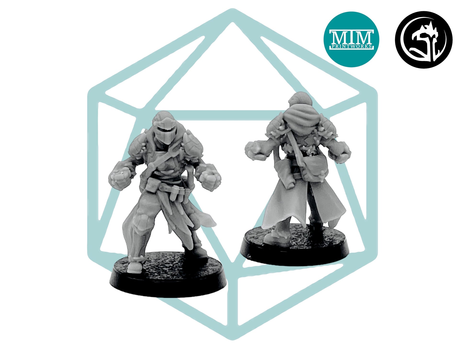 Tundra Male Armoured Artificer | Tabletop RPG Miniature | D&D | Roleplaying