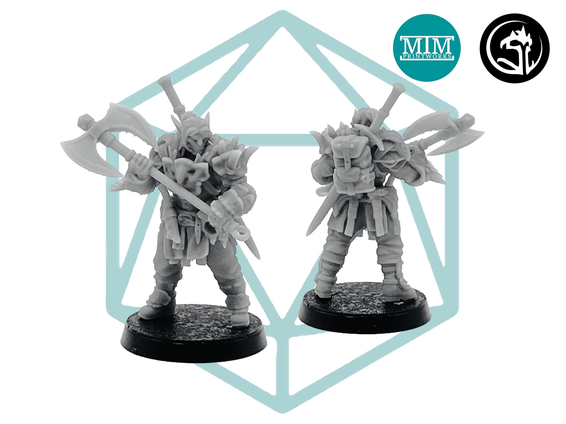 Shifter Barbarian | Tabletop RPG Miniature | D&D | Roleplaying