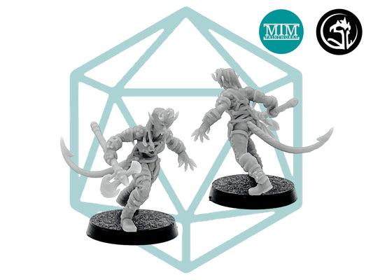 Tiefling Barbarian 1 | Tabletop RPG Miniature | D&D | Roleplaying