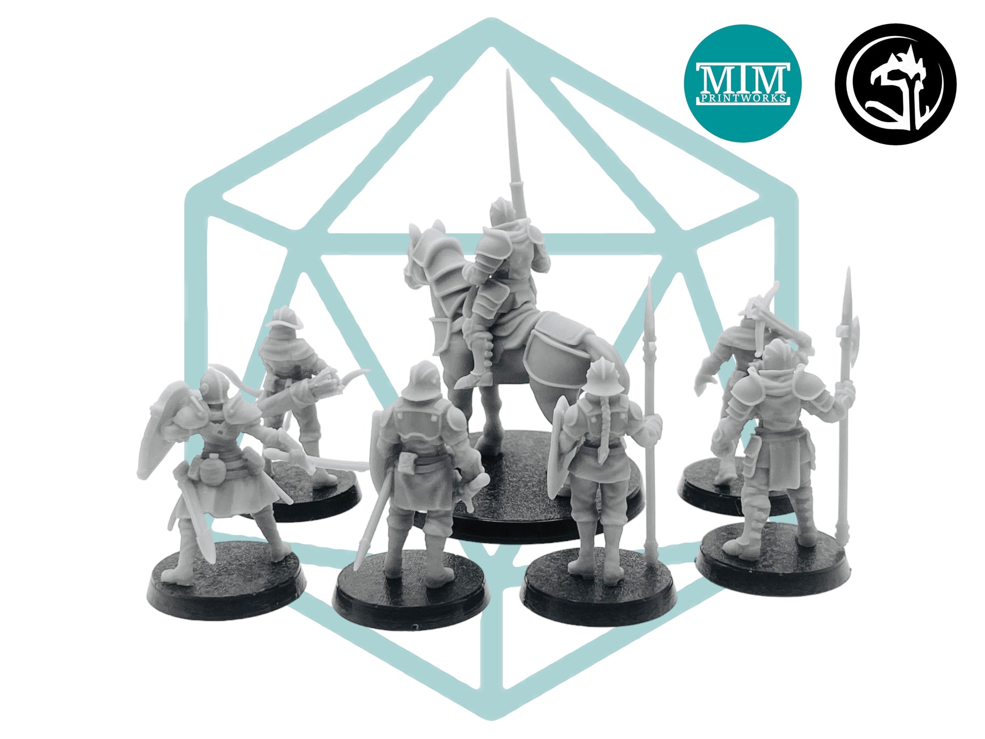 Town Watch | Tabletop RPG Miniature | D&D | Roleplaying