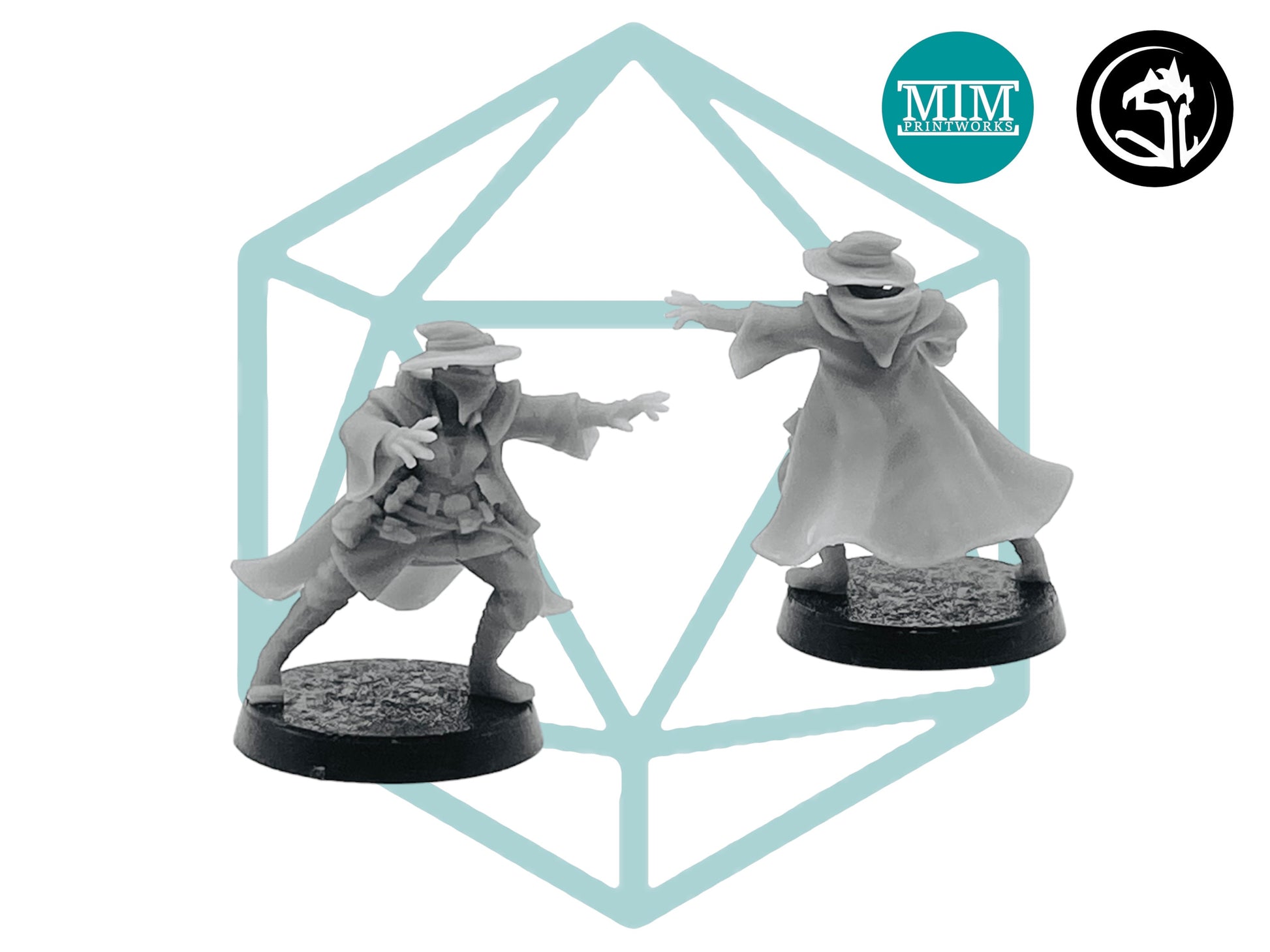 Female Human Mage | Tabletop RPG Miniature | D&D | Roleplaying